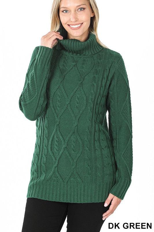 Rosa Turtleneck Sweater - MODBELLA