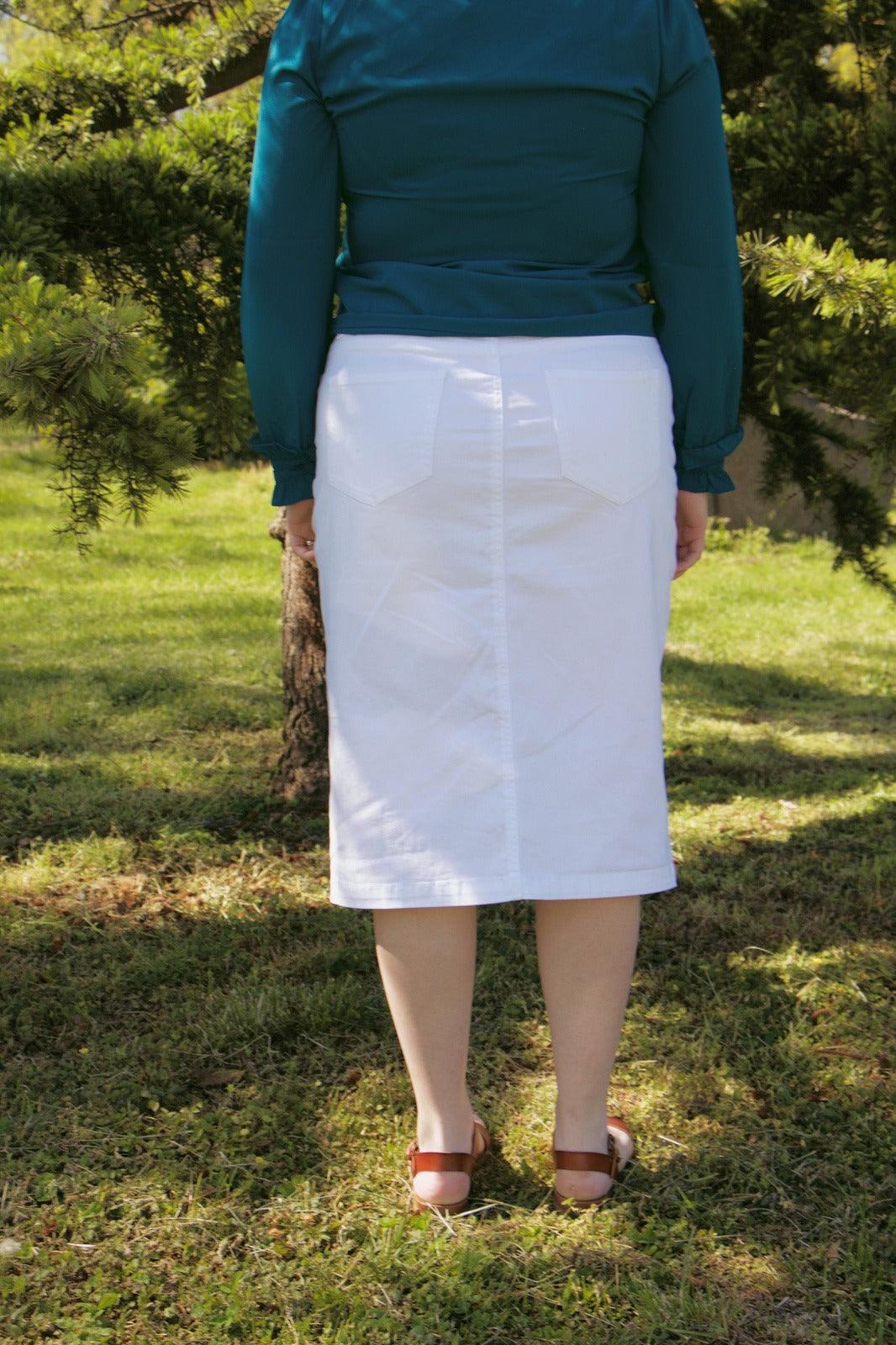 Aurielle White Skirt - MODBELLA
