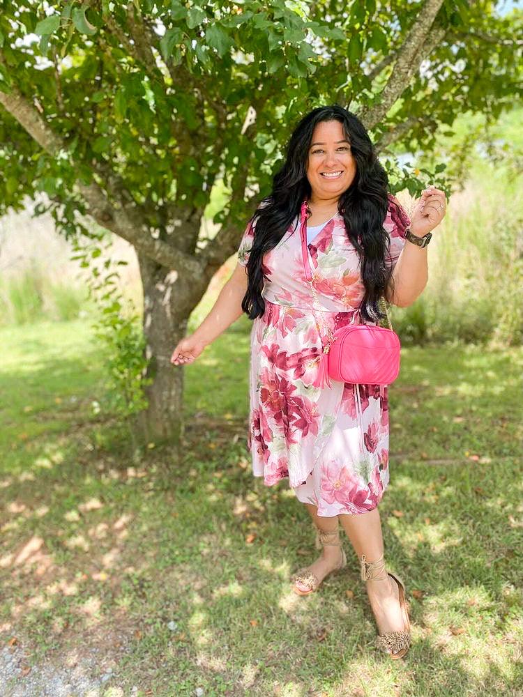 Gianna Floral Dress - MODBELLA