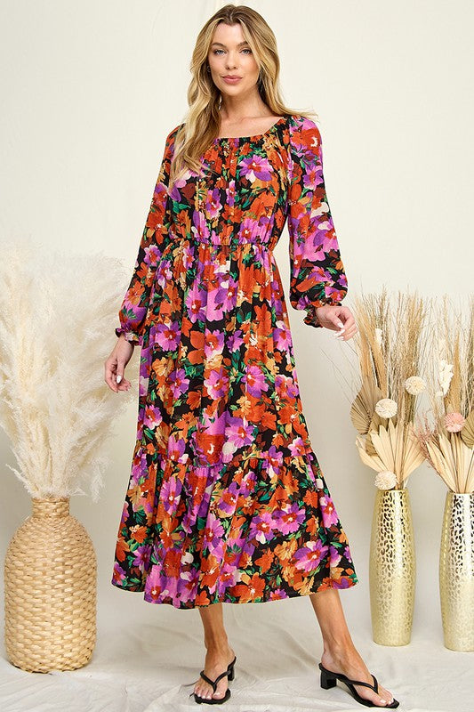 ADA Floral Dress Medium ADA Floral Dress Medium