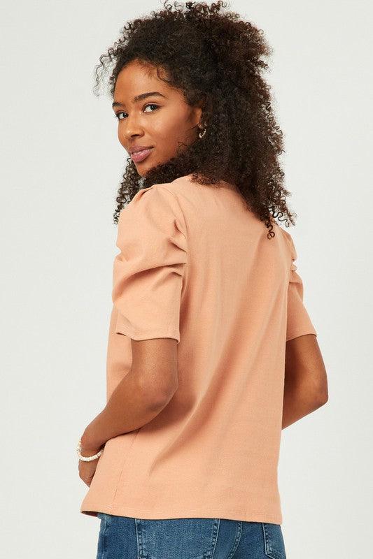 Sadie Mauve Top - MODBELLA