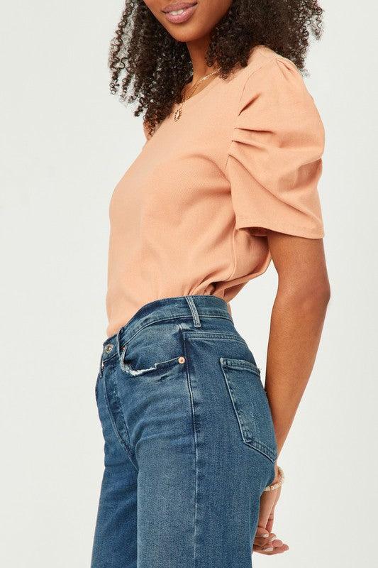 Sadie Mauve Top - MODBELLA