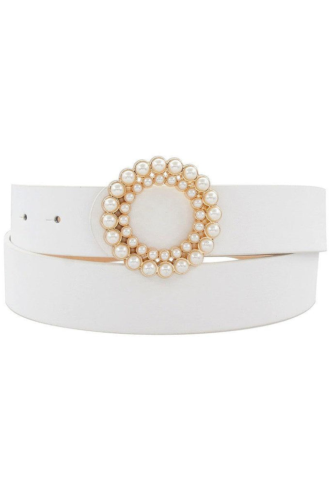 shopmodbella, modbella, belt, accessories, pearl belt, white belt
