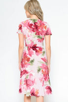 Gianna Floral Dress - MODBELLA