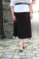 Valentina Satin Skirt - MODBELLA