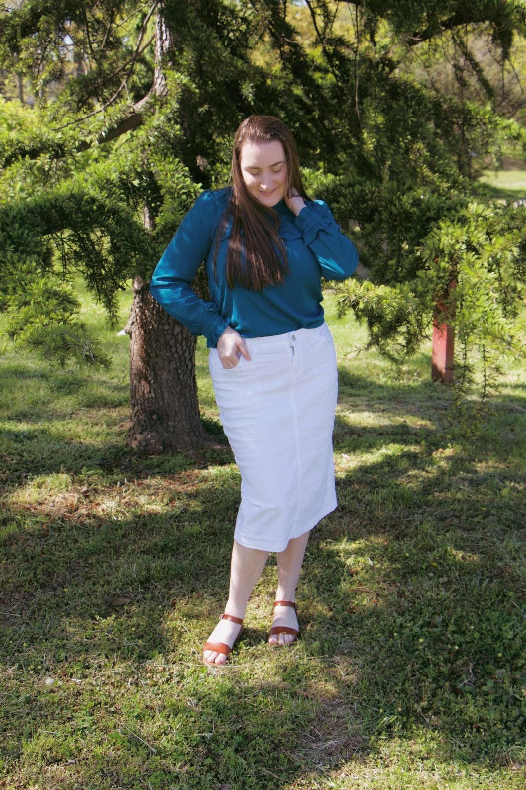 Aurielle White Skirt - MODBELLA