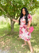 Gianna Floral Dress - MODBELLA