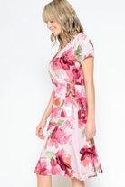 Gianna Floral Dress - MODBELLA