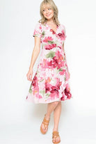 Gianna Floral Dress - MODBELLA