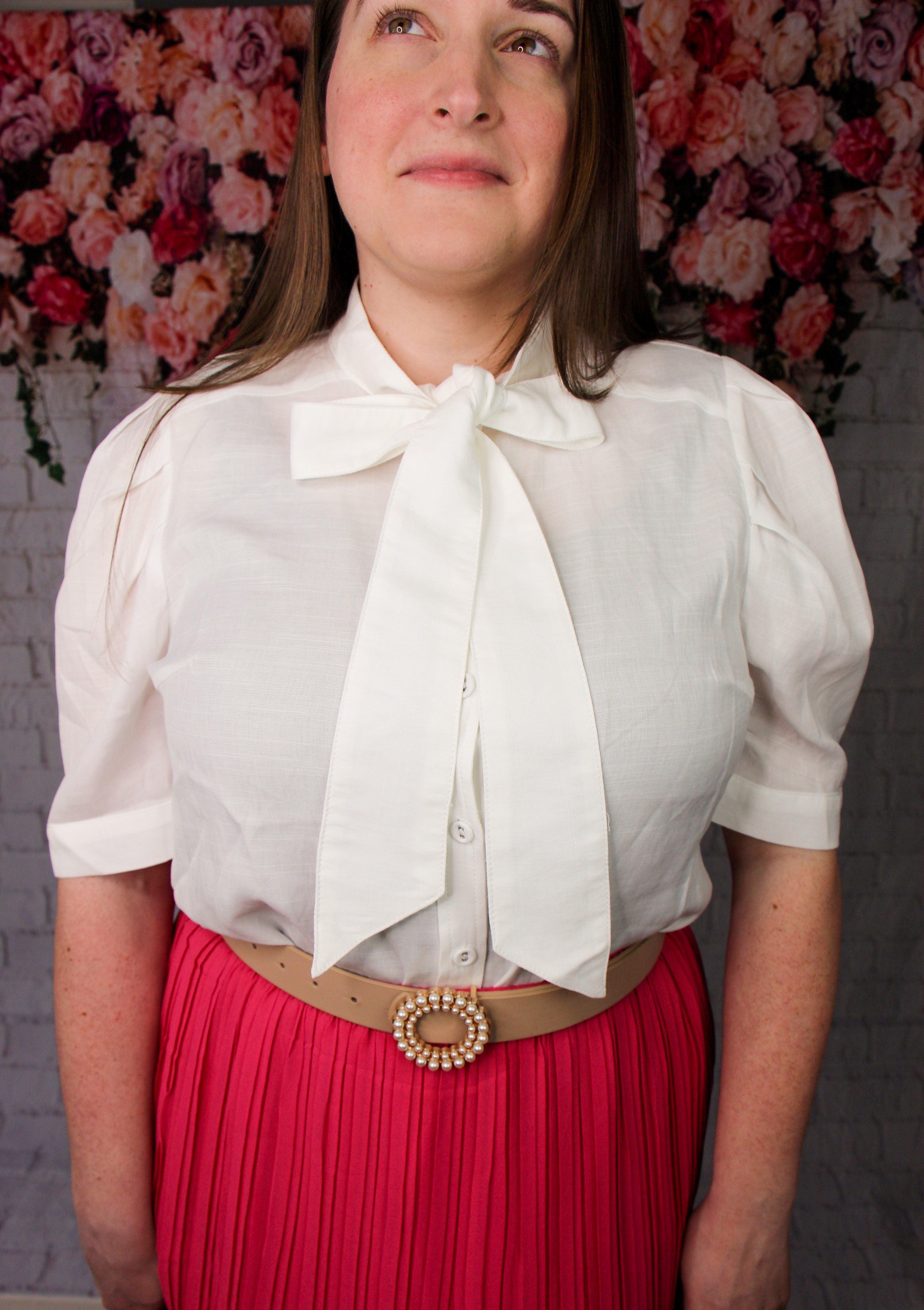Eliana White Bowtop - MODBELLA